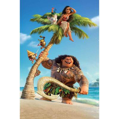 Prime 3D Disney Moana 200 Parça İkili Puzzle Prm/10253 - 2