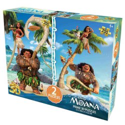 Prime 3D Disney Moana 200 Parça İkili Puzzle Prm/10253 - Prime 3D