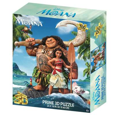 Prime 3D Disney Moana 500 Parça Puzzle Prm/32664 - 1