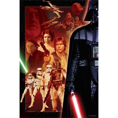 Prime 3D Lucas Star Wars Classic 150 Parça İkili Puzzle Prm/10255 - 3