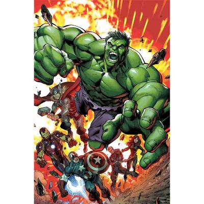Prime 3D Marvel Avengers 200 Parça İkili Puzzle Prm/10227 - 2