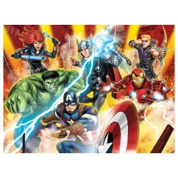 Prime 3D Marvel Avengers 500 Parça Çift Taraflı Puzzle Prm/37556 - 3