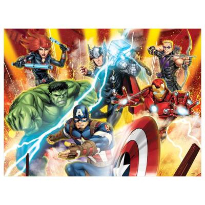 Prime 3D Marvel Avengers 500 Parça Çift Taraflı Puzzle Prm/37556 - 3