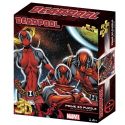 Prime 3D Marvel Deadpool 500 Parça Puzzle Prm/32807 - 1
