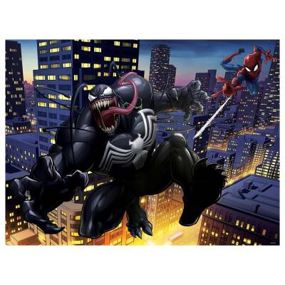 Prime 3D Marvel Spider-Man 500 Parça Çift Taraflı Puzzle Prm/37555 - 3