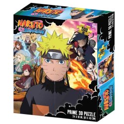 Prime 3D Naruto Shippuden 500 Parça Yetişkin Puzzle Prm/32691 - Prime 3D