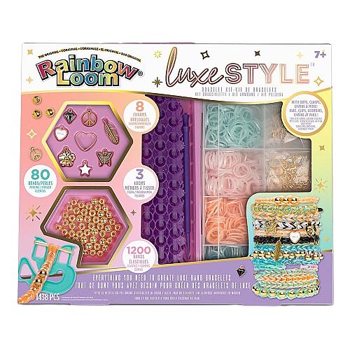 Rainbow Loom Luxe Style Bracelet Kit / A0189 - 1
