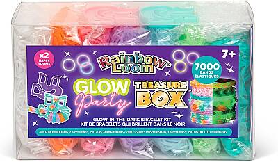 Rainbow Loom Treasure Box - Glow in the Dark Set 7000 pcs B0349 - 1