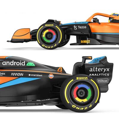 Rastar 1:12 Mclaren F1 Mcl36 Uzaktan Kumandalı Araba - 5