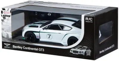 Rastar 1:14 Bentley Continental GT3 Işıklı Uzaktan Kumandalı Araba - 2
