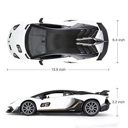 Rastar 1:14 Lamborghini Aventador SVJ Uzaktan Kumandalı Işıklı Araba - 3