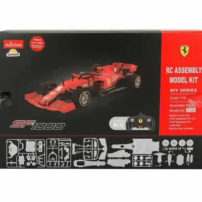 Rastar 1:16 Ferrari Sf1000 Uzaktan Kumandalı Model Araç Montaj Kiti S02031961 - 7