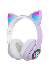 Rastplay Kedi Stereo Işıklı Kulaklık - 1