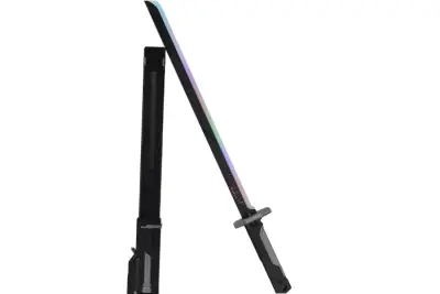 Rastplay Kıvılcım ve Buhar Çıkaran Farklı Renklerde Led Işın Kılıcı - 80 cm - 1