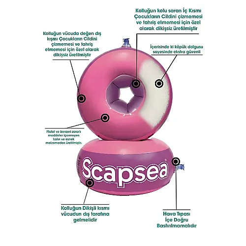 Rastplay Scapsea Kolluk Pembe - Mor - 3