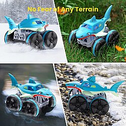 Rastplay Wutong Amphibious Little Shark Stunt Vehicle R/C 989-313 - 3