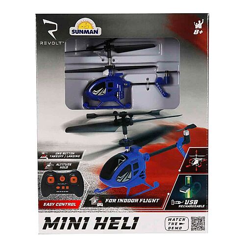Revolt USB Şarjlı Uzaktan Kumandalı 3 Kanal Mini Helikopter - 4