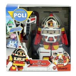 Robocar Poli Astronot Aksesuarlı Transformers Robot Roy 83313 - 1