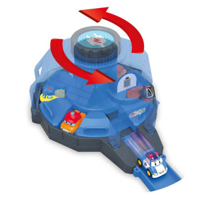 Robocar Poli Çoklu Fırlatıcılı Yol Seti 83381 - 2