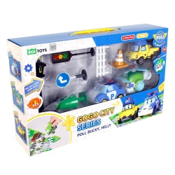 Robocar Poli Gogo City Serisi - Poli, Bucky, Helly Oyun Seti Poli/Zr-912 - 1