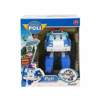 Robocar Poli Işıklı Transformers Robot Figür Poli 83094 - 1