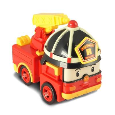 Robocar Poli Işıklı Transformers Robot Figür Roy 83093 - 2