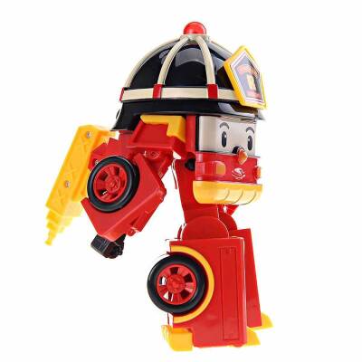 Robocar Poli Işıklı Transformers Robot Figür Roy 83093 - 3