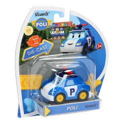 Robocar Poli Metal Araç Karakter Figürler Asorti 83151 - Robocar Poli