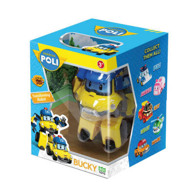 Robocar Poli Transforming Robot Figür - Bucky Polı/Mrt-0655 - 1