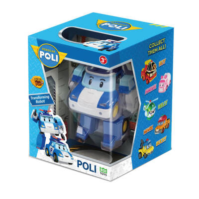 Robocar Poli Transforming Robot Figür - Polı Polı/Mrt-0650 - 1