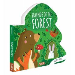 Sassı Friends Of The Forest - Shaped Board Book - Sassi Junior