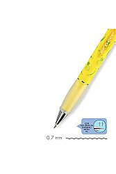 Serve Deep Ananas - Muz Desenli Mekanik Uçlu Kalem 0.7 Mm Fosforlu Sarı - 3