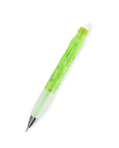 Serve Deep Avokado Desenli Mekanik Uçlu Kalem 0.7 Mm Fosforlu Yeşil - 1