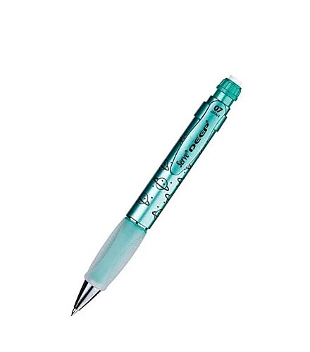 Serve Deep Gezegen Desenli Mekanik Uçlu Kalem 0.7 Mm Metalik Yeşil - 1