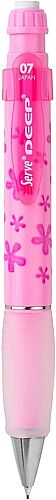Serve Deep Mekanik Uçlu Kalem 07 Mm Şeker Pembe Çiçek - 1