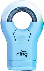 Serve Ring Silgili Kalemtraş Gök Mavi Tekli - Serve