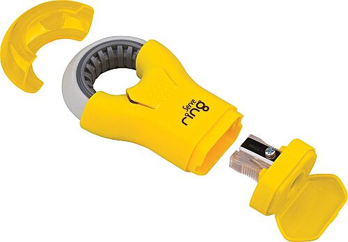 Serve Ring Silgili Kalemtraş Hardal Sarısı Tekli - 2