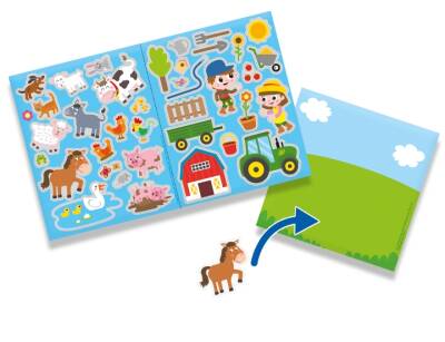 Ses Creative Tak Çıkar Pencere Çıkartmaları - Çiftlik Sc014271 - 2