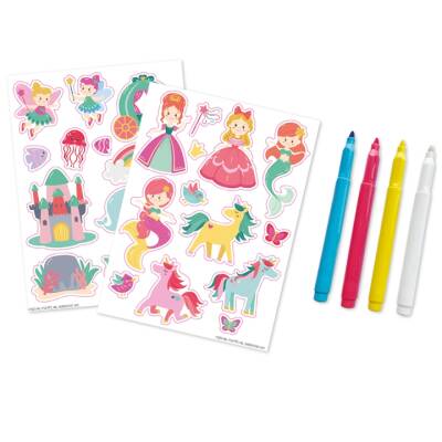 Ses Creative Tak Çıkar Pencere Eğlencesi - Prenses Dünyası Sc014272 - 4