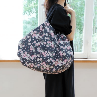 Shupatto Compact Bag Katlanır Çanta - L - Sakura S477SA - 2