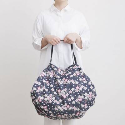 Shupatto Compact Bag Katlanır Çanta - L - Sakura S477SA - 4