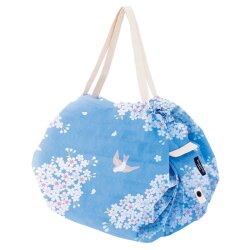 Shupatto Compact Bag Katlanır Çanta - M - Hana ni Tori S464HA - 1