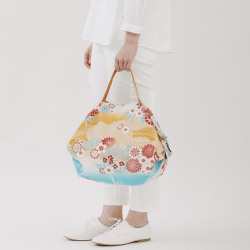 Shupatto Compact Bag Katlanır Çanta - M - Nagare Gumo S464NA - 2