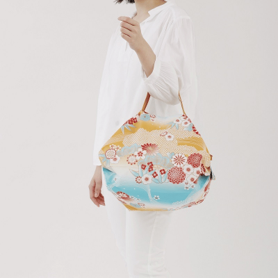 Shupatto Compact Bag Katlanır Çanta - M - Nagare Gumo S464NA - 3