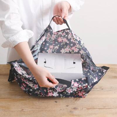 Shupatto Compact Bag Katlanır Çanta - M - Sakura S464SA - 5
