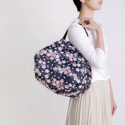 Shupatto Compact Bag Katlanır Çanta - M - Sakura S464SA - 3