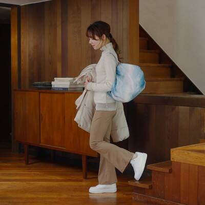 Shupatto Compact Bag Katlanır Çanta - M - Sea of Clouds S489SC - 7