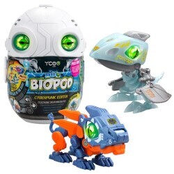 Silverlit Biopod Cyberpunk İkili Dinozor Robot 8'li Display Asorti Sıl/88112 - 5