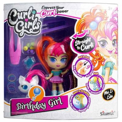 Silverlit Curli Girls Bebek Ve Hayvan 2'li Set Asorti Sıl/82086 - 1
