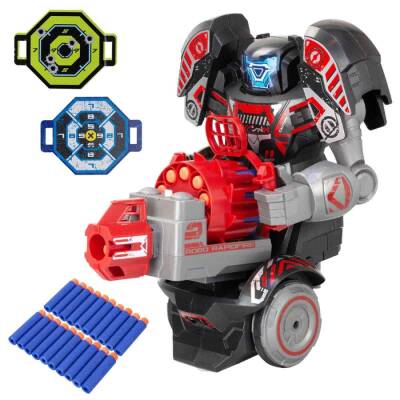 2in1 Robo Rapidfire Sesli ve Işıklı USB Şarjlı Uzaktan Kumandalı Robot - 1